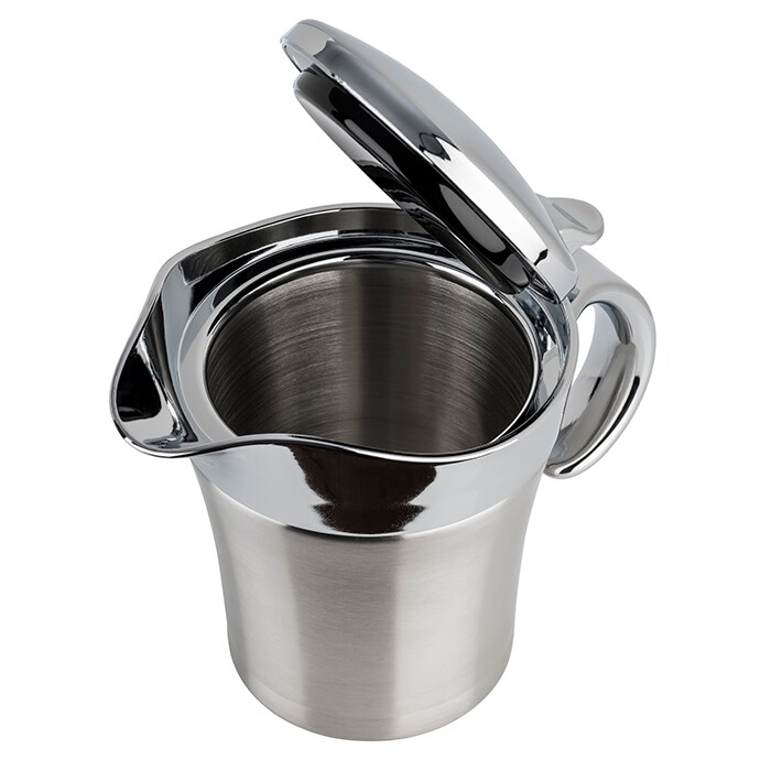 Thermosauciere Edelstahl, doppelwandig