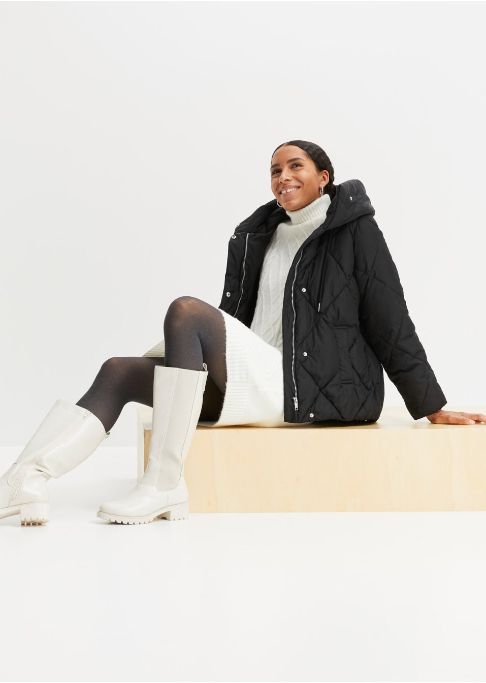 Veste matelassée à capuche