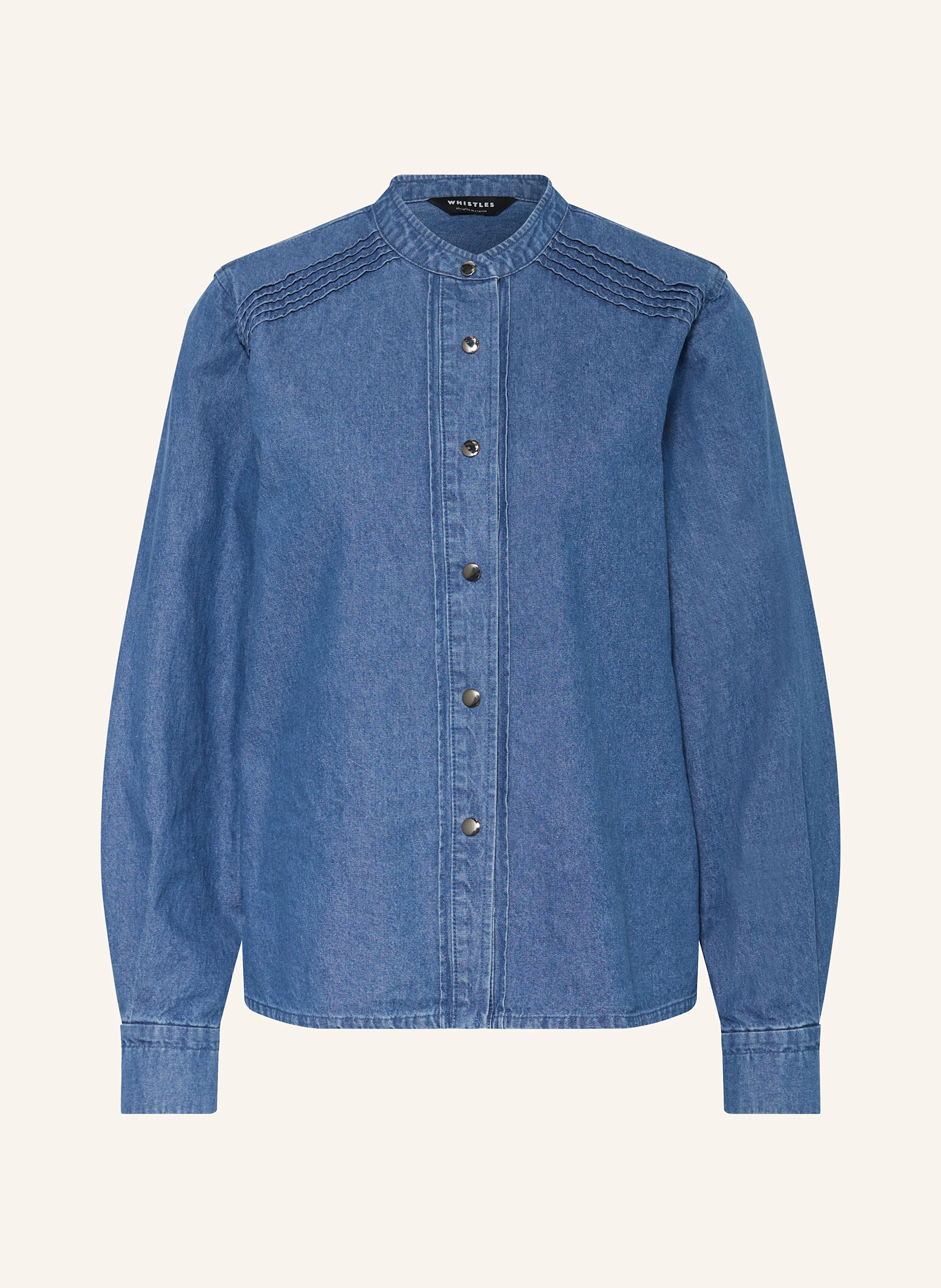 WHISTLES Jeansbluse