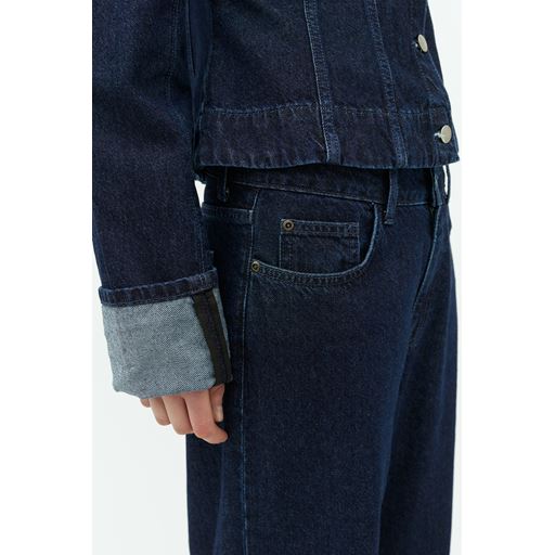 mbyM Ami-M Skjortejakke, Classic Blue Washed, XL