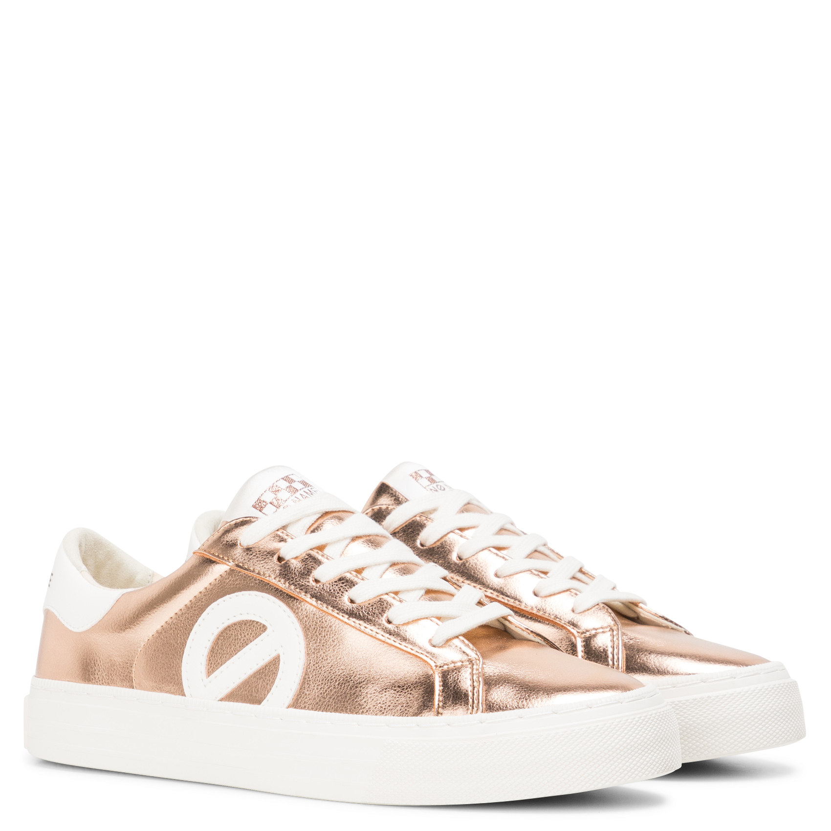 STRIKE SIDE - Baskets basses en cuir | Rose