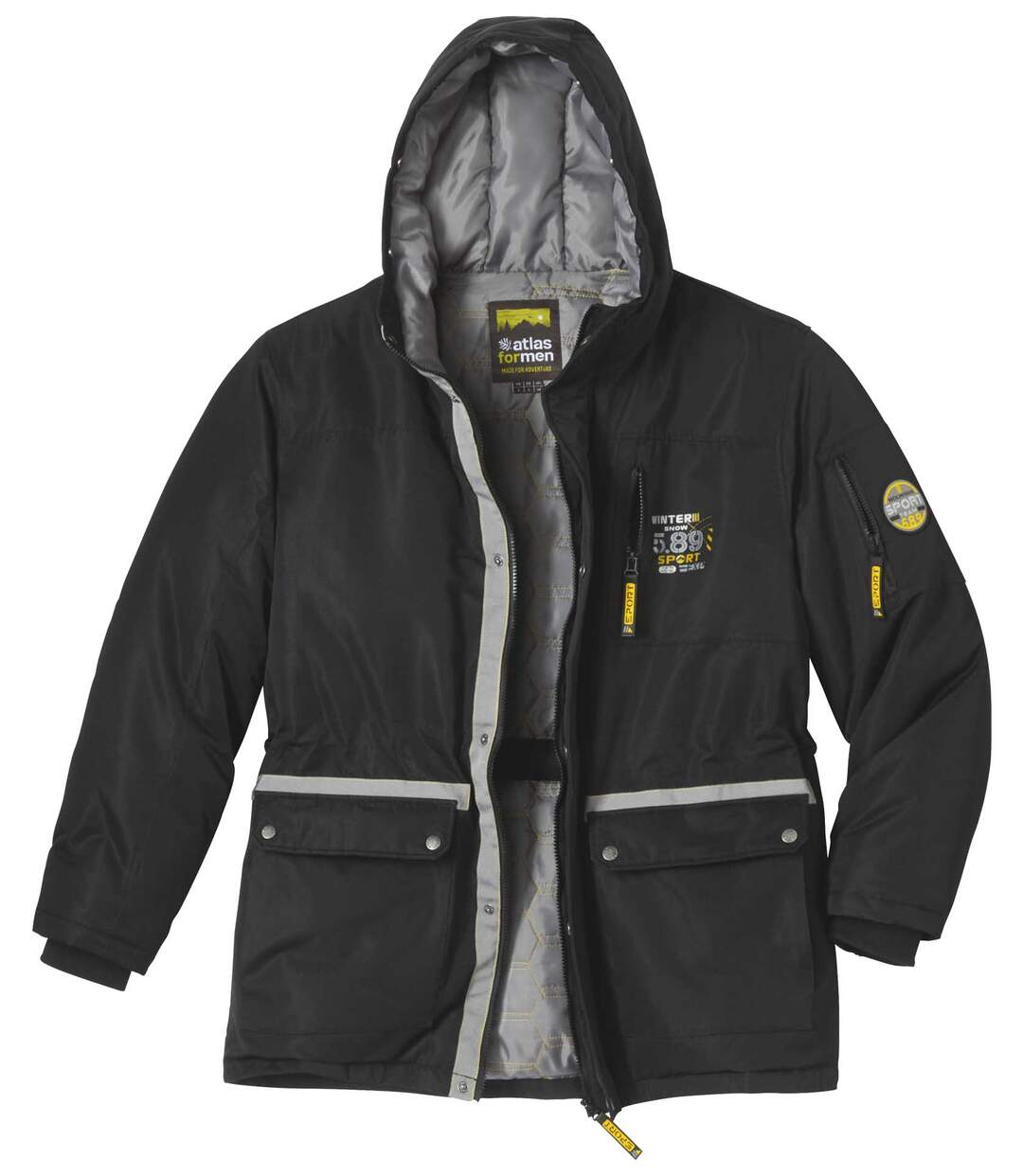 Parka Grand Froid Multipoche à Capuche