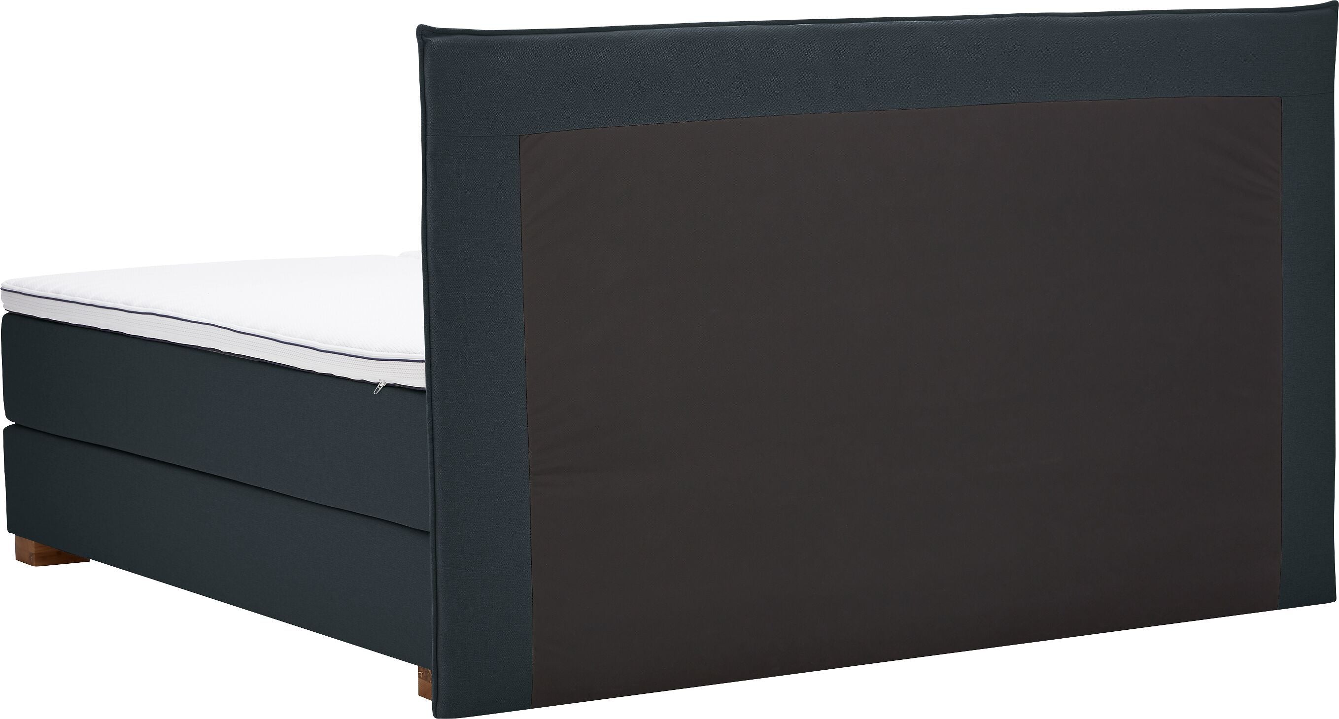 bico GOODNIGHT Boxspringbett - Blau / B: 160.0 cm x T: 200.0 cm