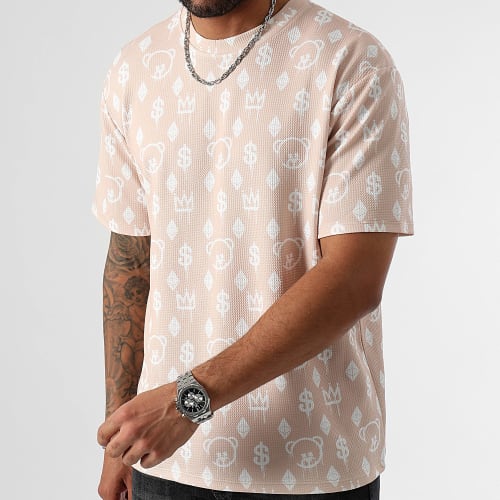 Tee Shirt Oversize Large Lifestyle Maison De Couture 0074 Beige