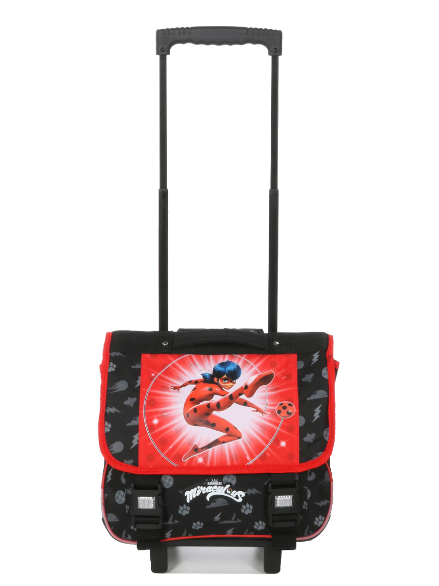 Cartable À roulettes Miraculous Love and Courage 38 cm