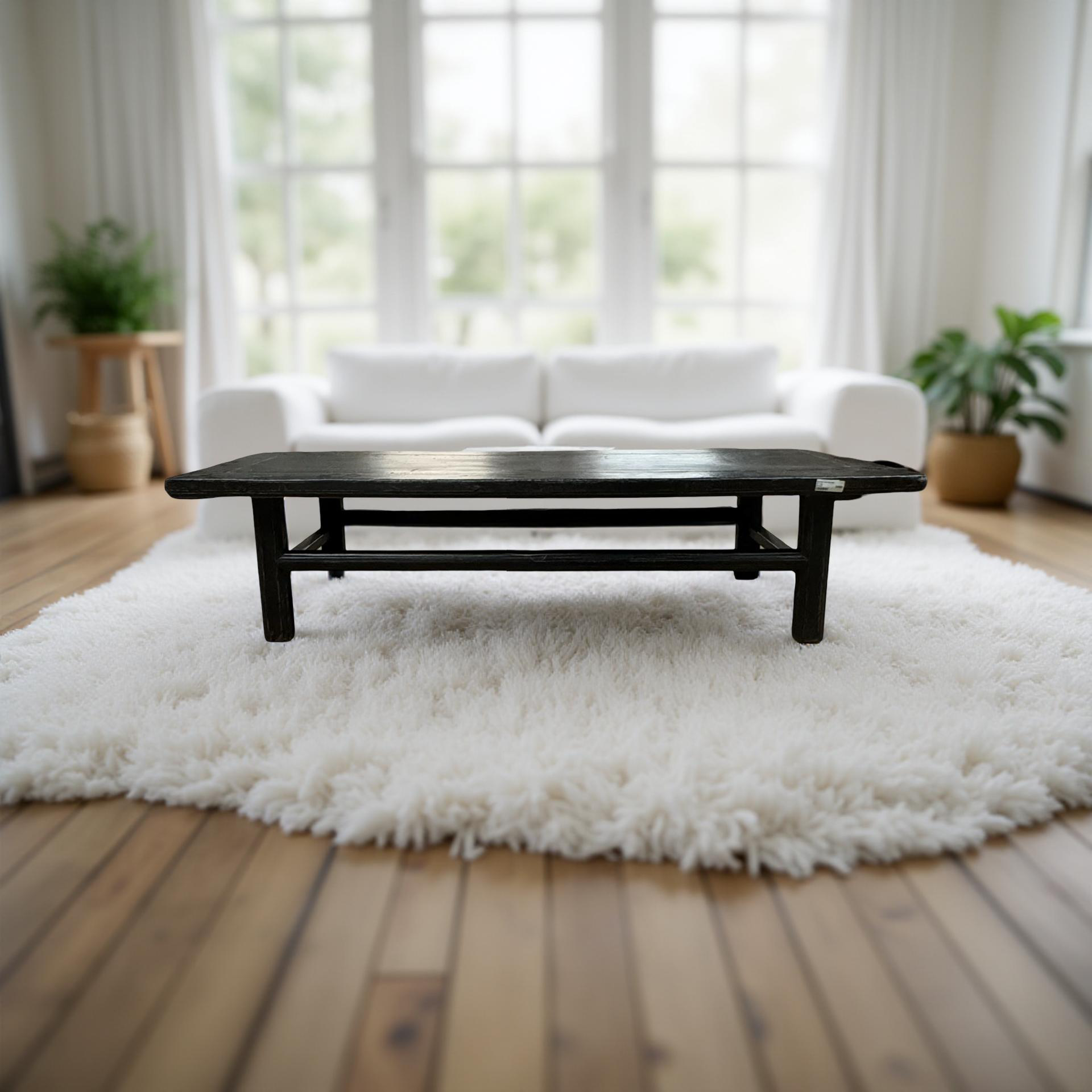 Salontafel groot zwart uniek