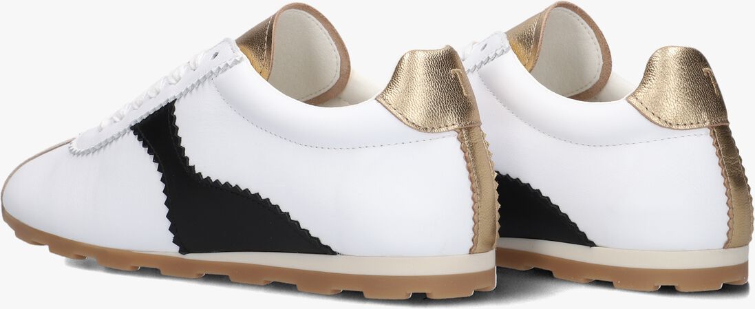 witte toral lage sneakers vinci