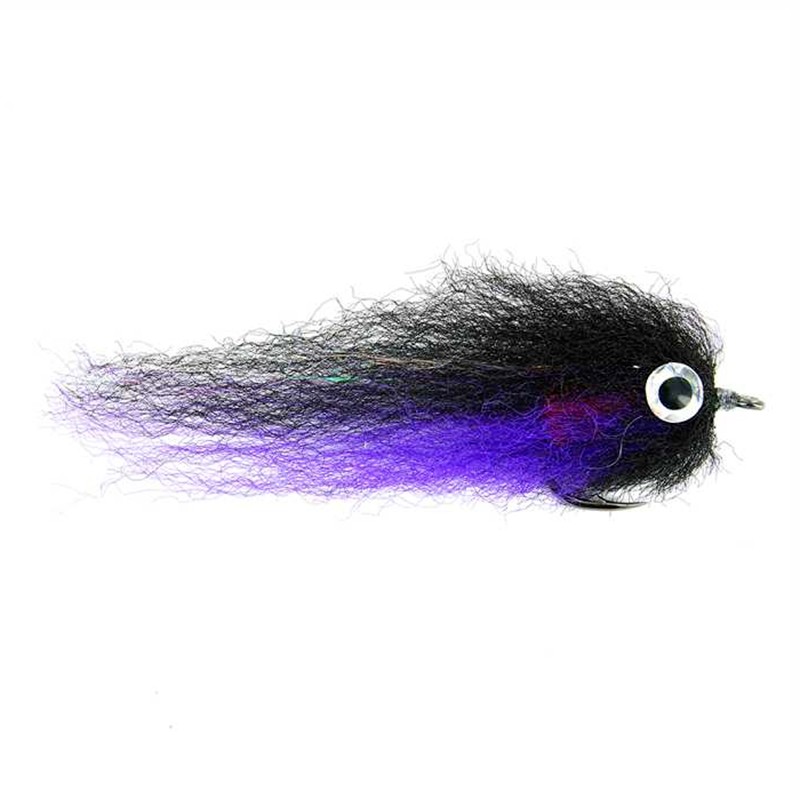 Mouche Tof Streamer Baitfish Ep Style Black-Purple