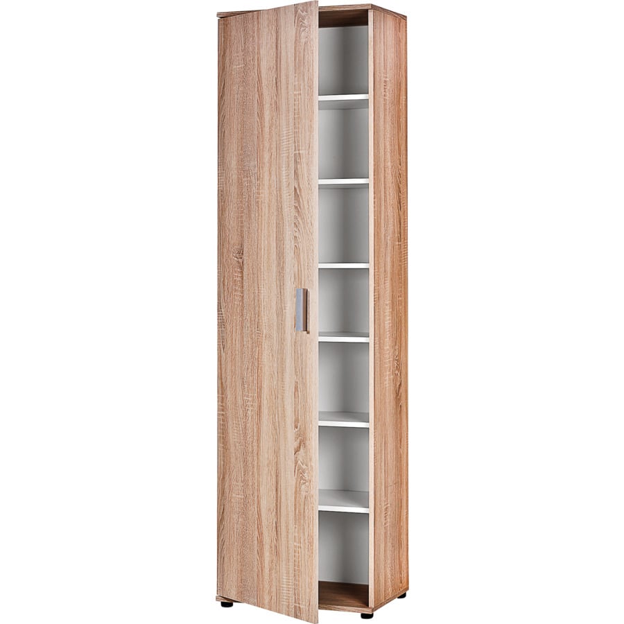 Mehrzweckschrank Kreta 3 Dekor weiss 50 x 184 x 35 cm