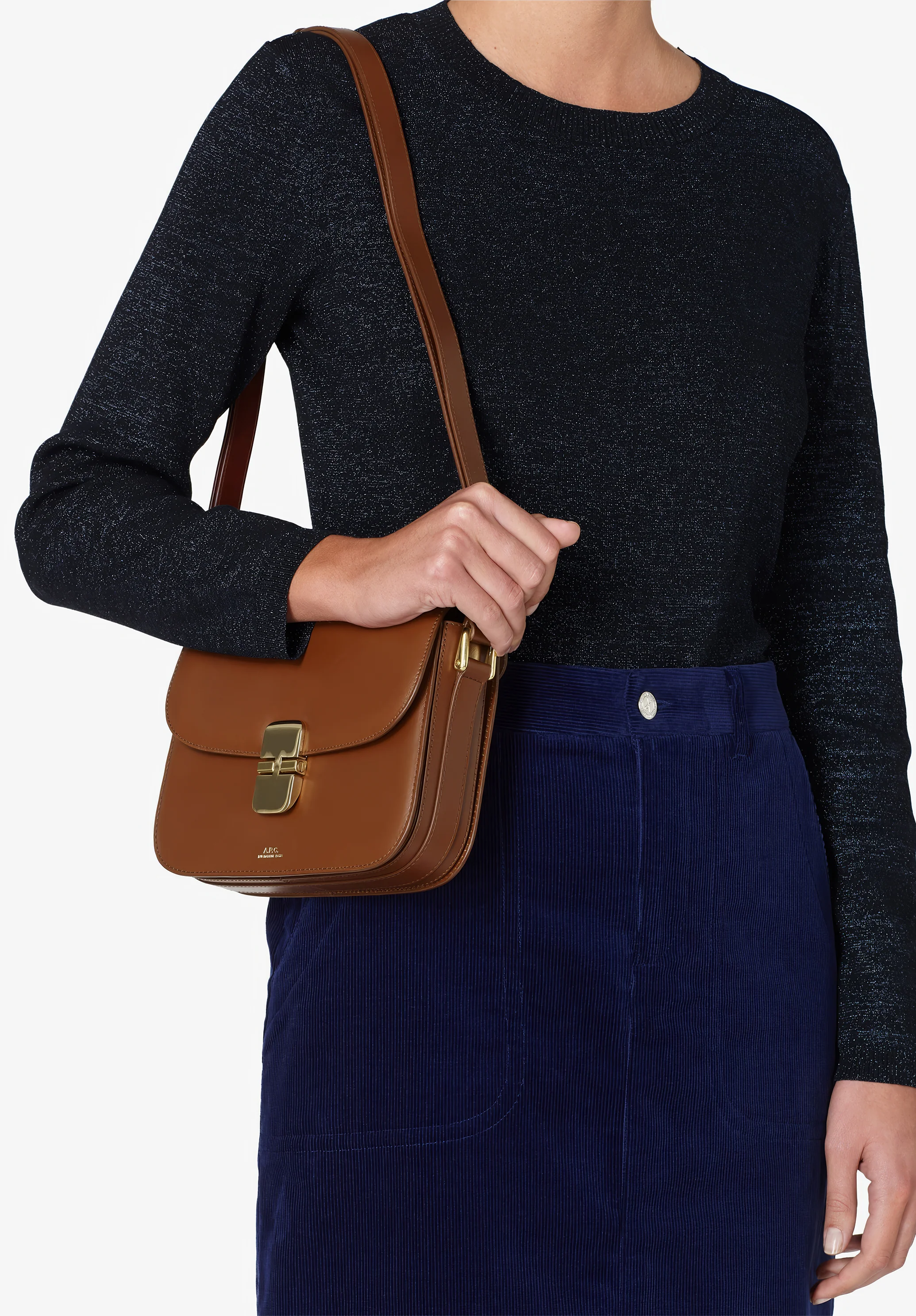 sac grace small - Noisette