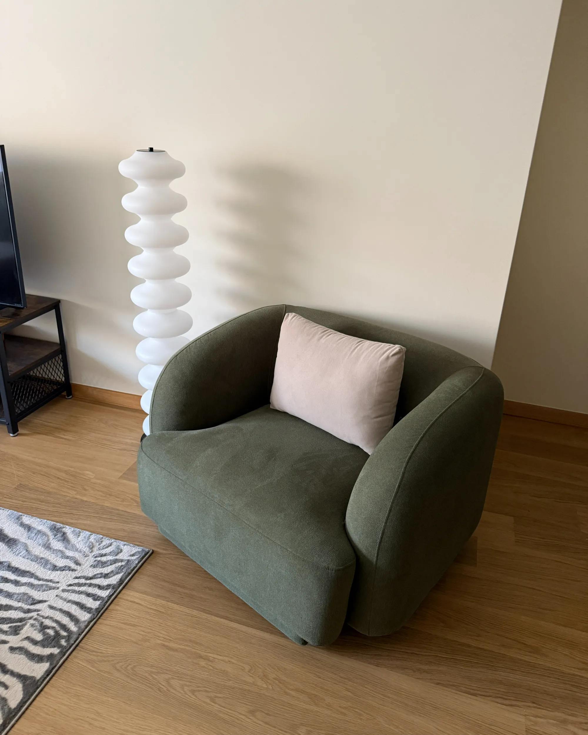 Fauteuil SKJANES Stof Groen