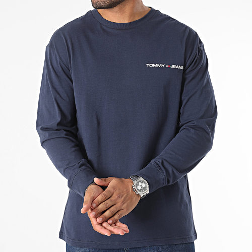 Tee Shirt Manches Longues Classic Linear 6879 Bleu Marine