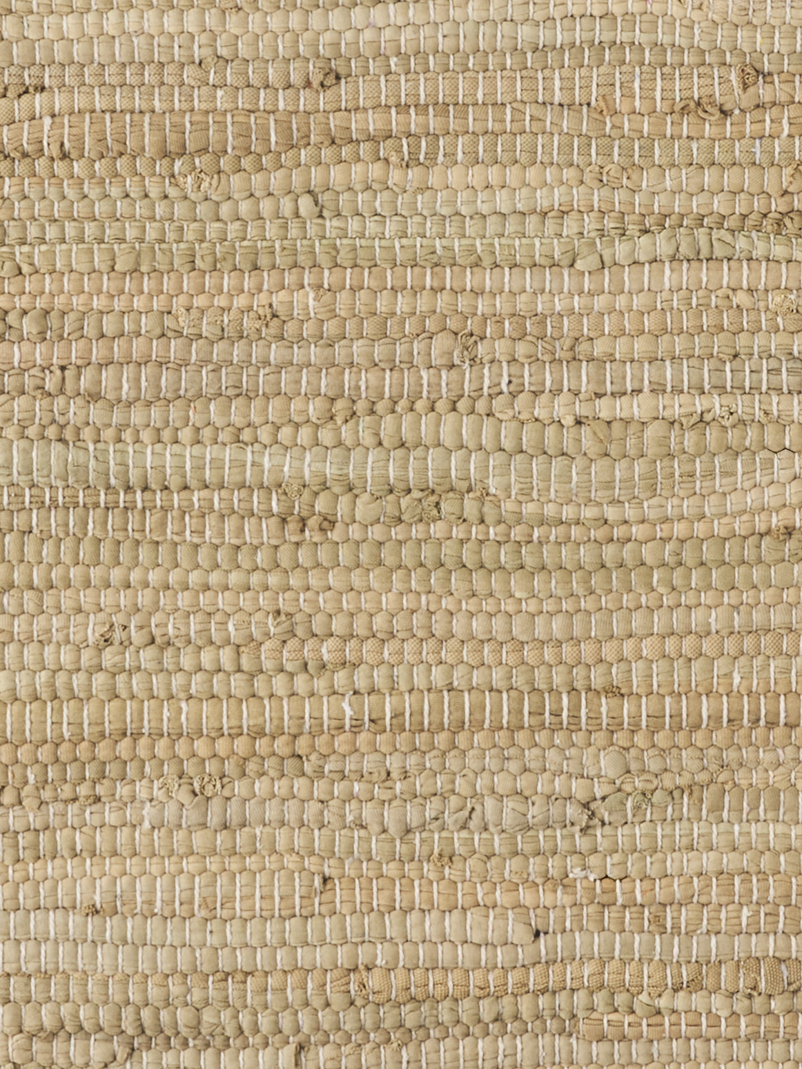 Gulvtæppe | Bomuld. 80 x 50 cm. | Sand