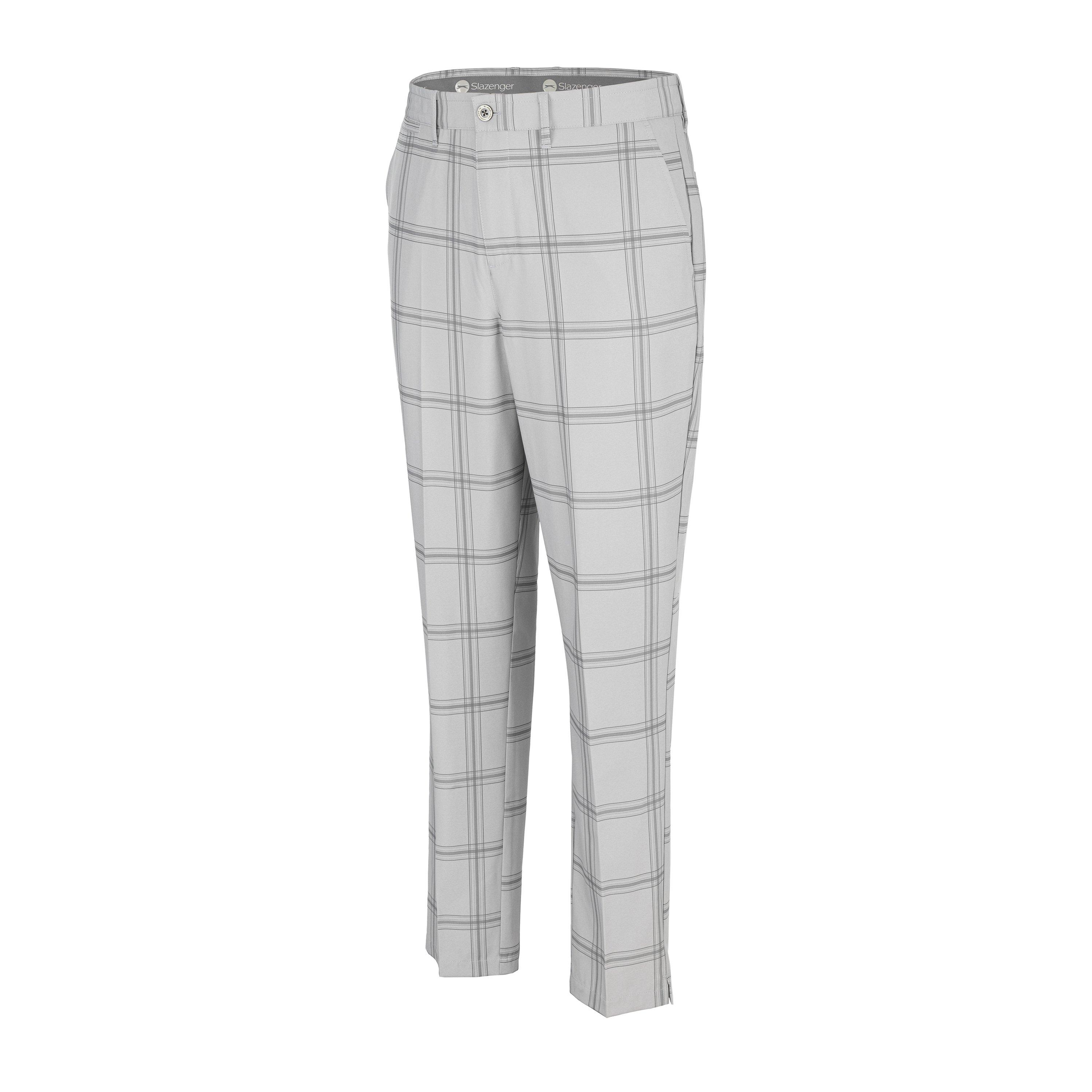 Slazenger Check Golf Trousers Mens