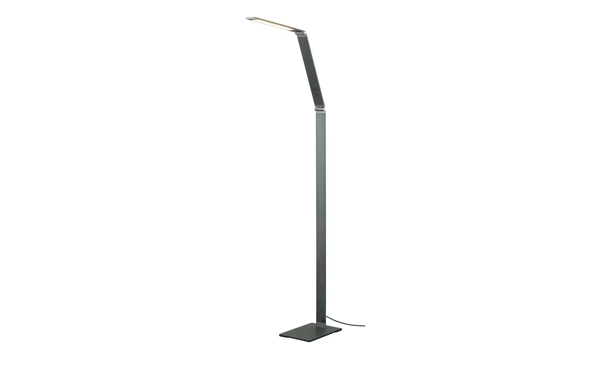 Fischer-Honsel LED-Stehleuchte, anthrazit-grau mit Dimmer