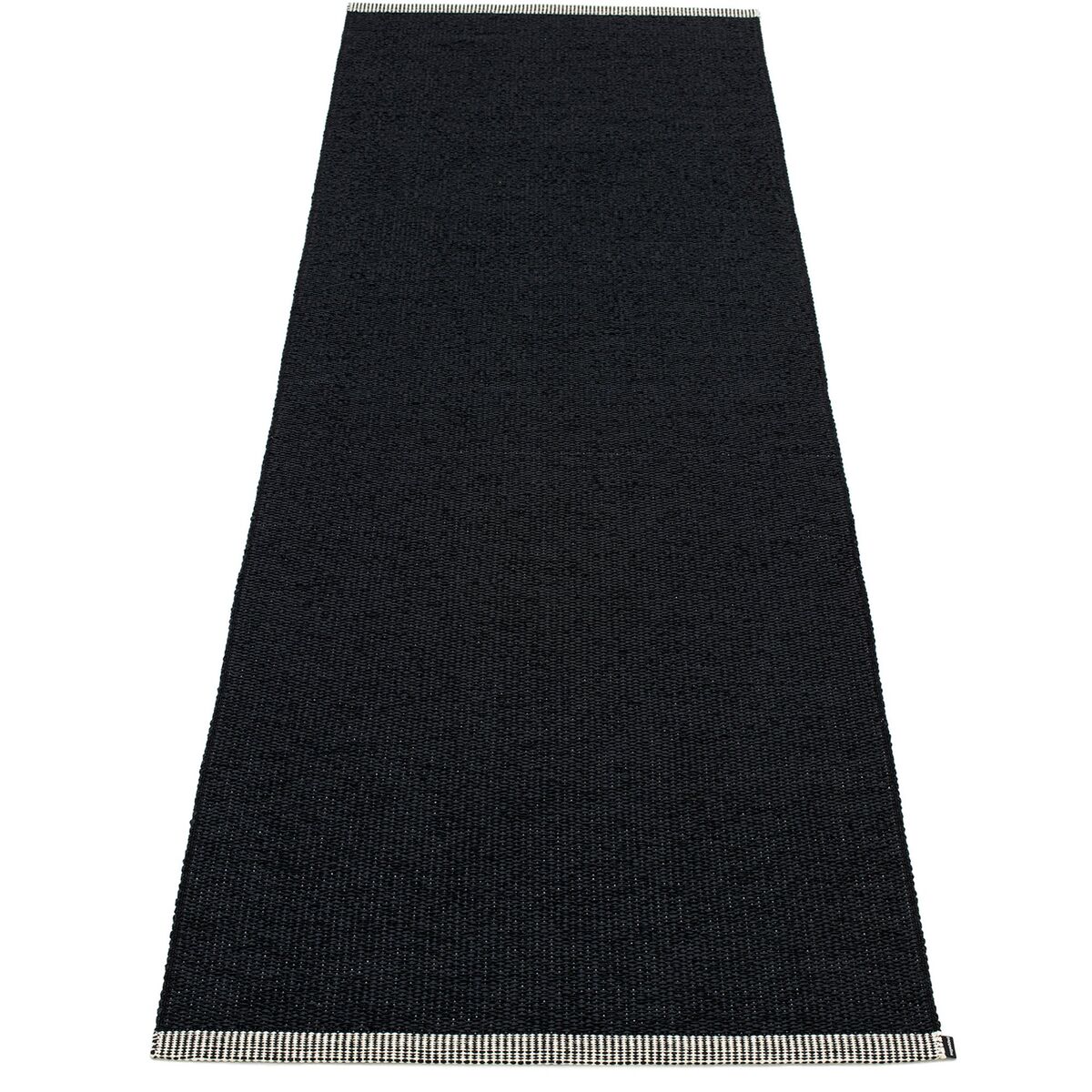 Gulvteppe Mono, 85 x 260 cm, black