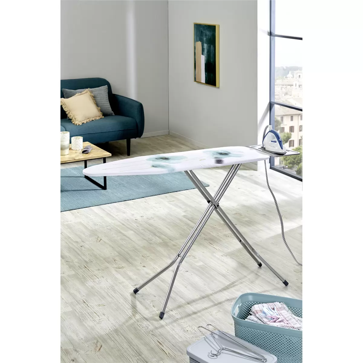 Bügelbrett Bastian Homezone blau,bunt