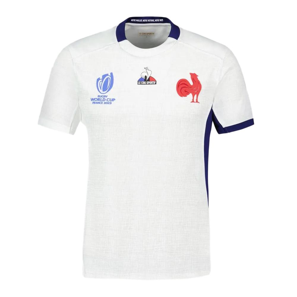 Le Coq Sportif XV de France Maillot Authentic Blanc World Cup 2023
