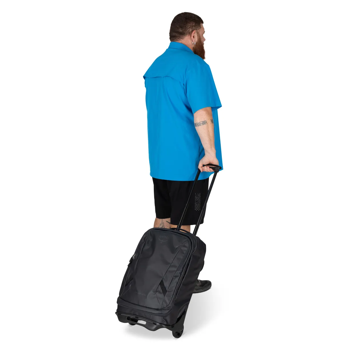 Osprey Transporter Wheeled Carry On Raven Black/black