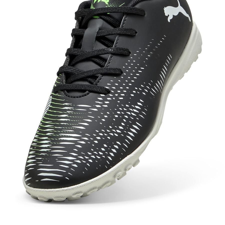 PUMA Future 8 Play TT Eclipse - Noir/Cool Light Gray/Vert Enfant