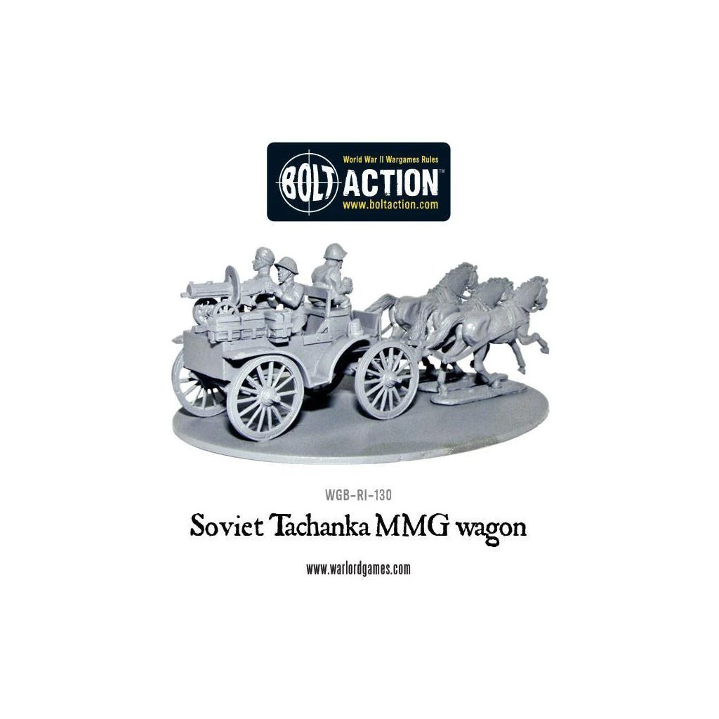 Bolt Action - Soviet Tachanka MMG wagon