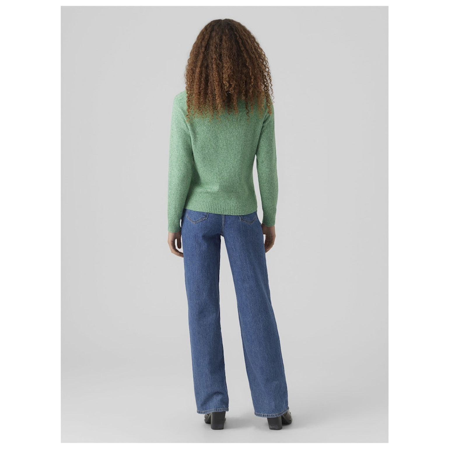 Vero Moda VMDOFFY LS O-NECK BLOUSE GA NO