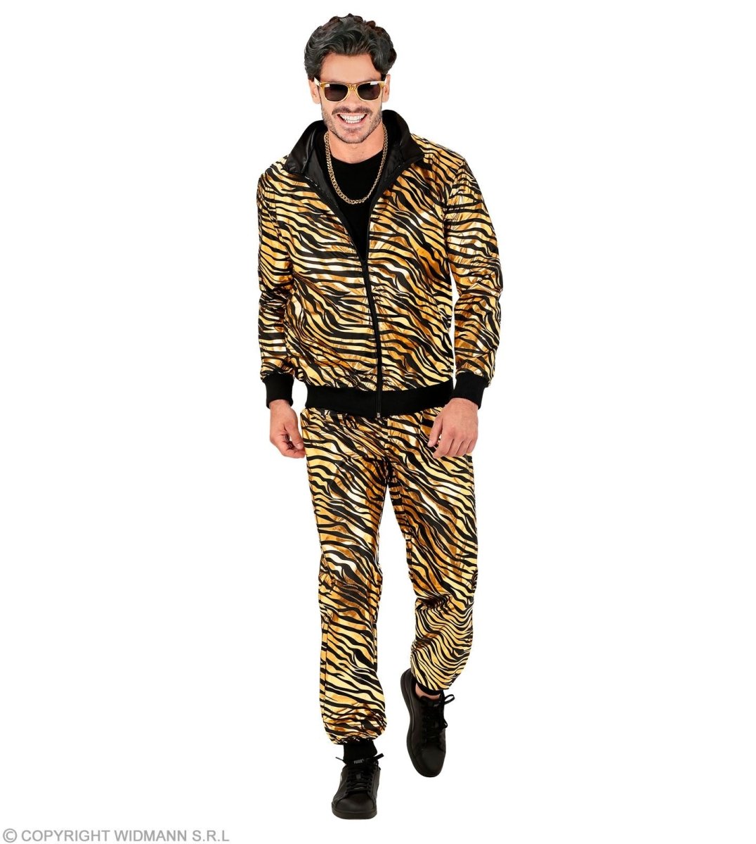 Zebra Trainingspak Fout Goud