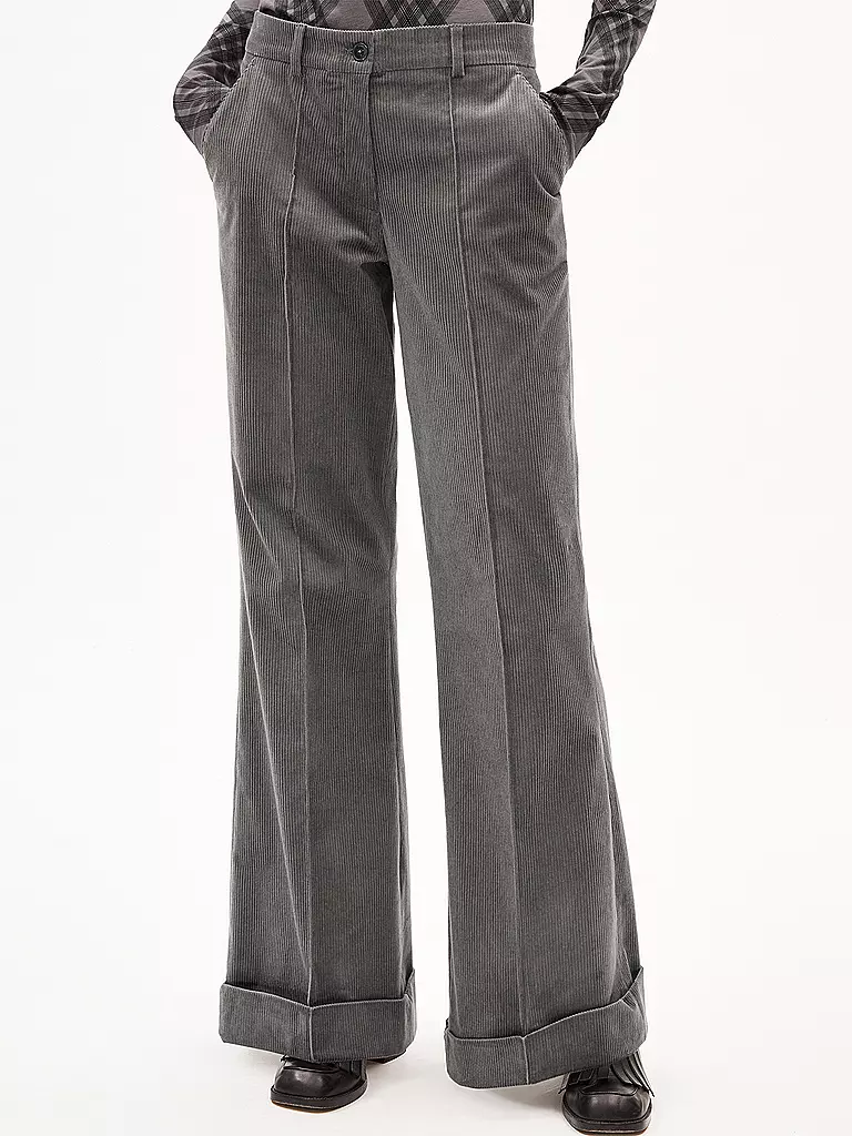 ARMEDANGELS Cordhose XELLAA grau