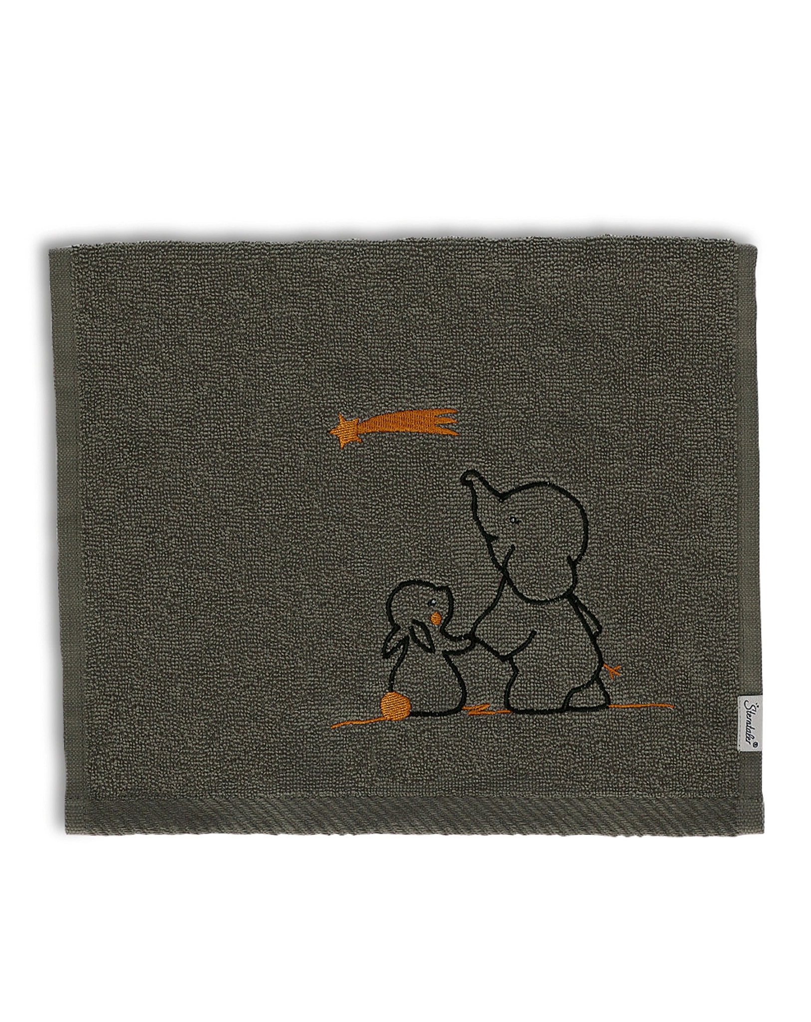 Handtuch EDDY ELEFANT (50x30) 2er Set in braun