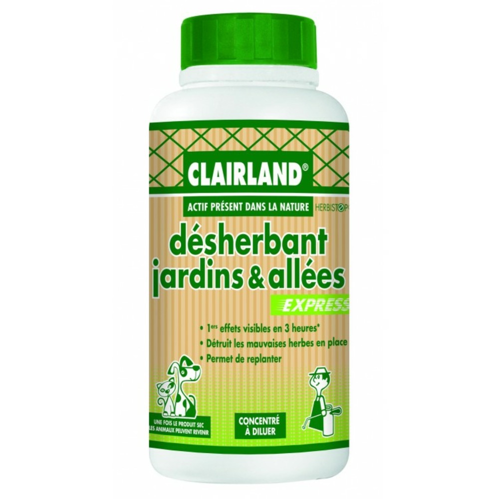 Désherbant jardins & allées - concentré 500 ml