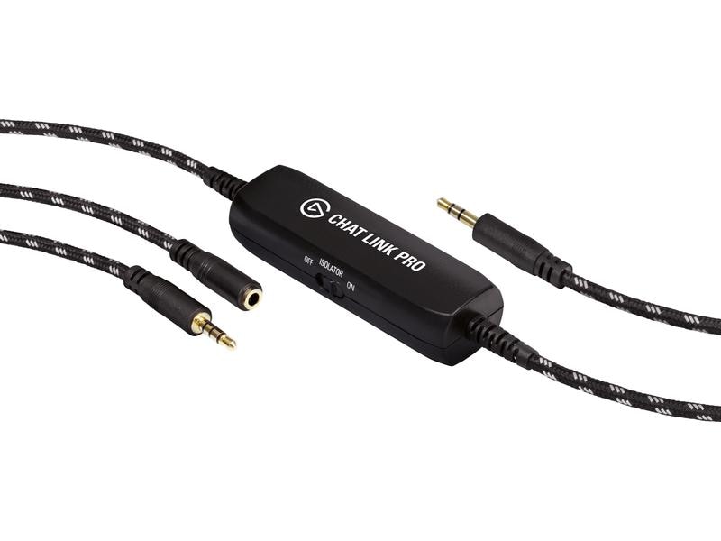 Elgato Adapter Chat Link Pro Adapter für beliebiges Chat- und Gameplay-Audio