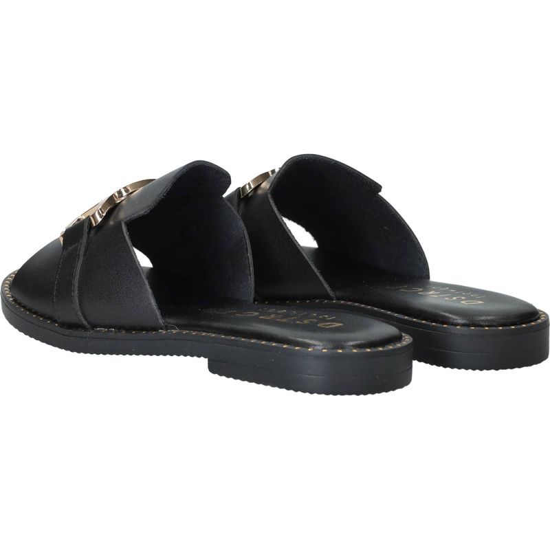 DSTRCT Slippers Zwart Dames