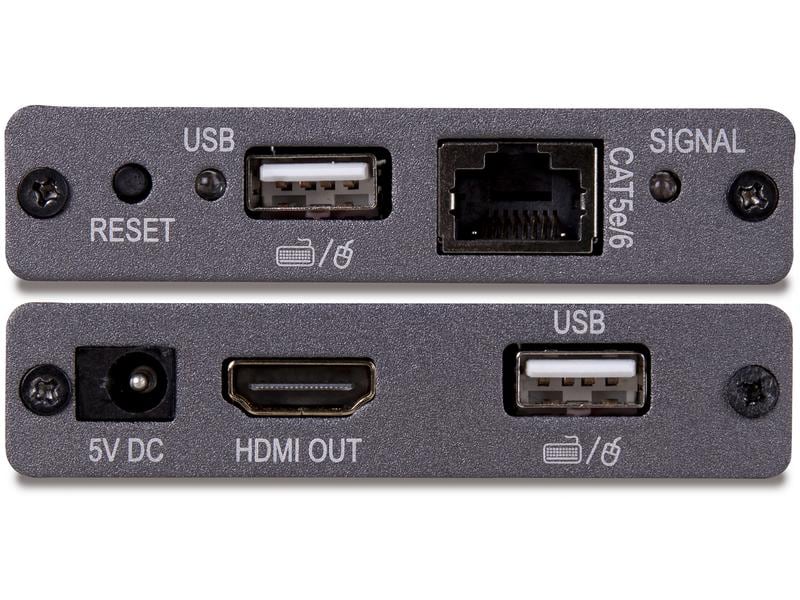 Marmitek HDMI Extender Megaview 76 HDMI Extender über 1 CAT 5e/6 Kabel – KVM PoC Full HD 60 m