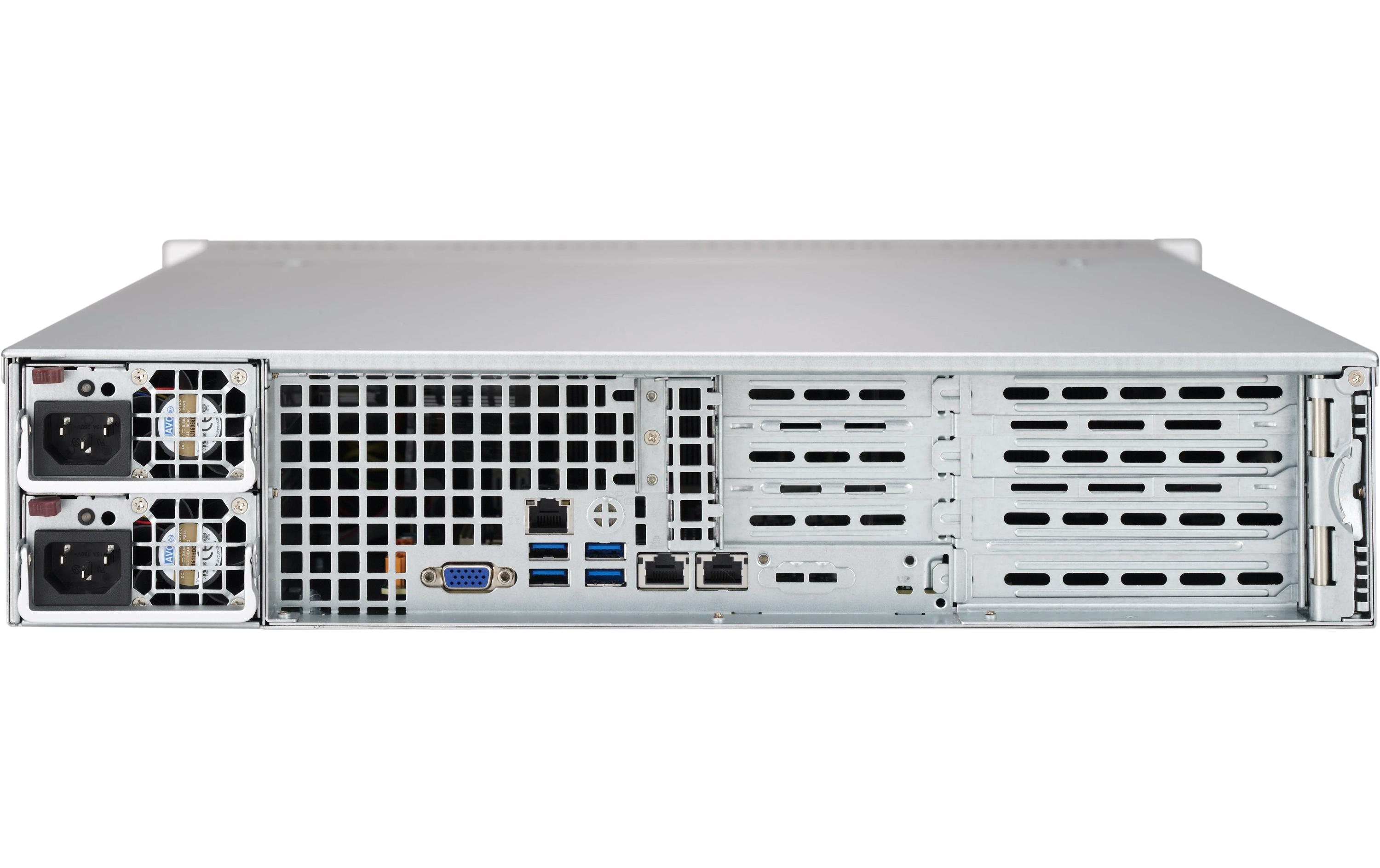 SuperChassis 825TQC-R1K03WB<br>2U-Chassis mit redundanter Stromversorgung und erweiterten Kühlmöglichkeiten, ideal für datenintensive Anwendungen