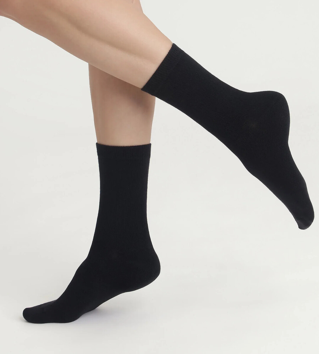 DIM<br>Conjunto de 2 pares de meias de cano alto THERMO Fleece