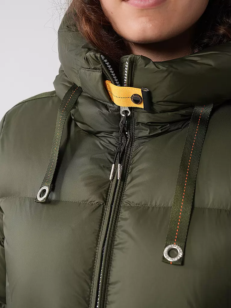 PARAJUMPERS Daunensteppmantel JANET olive