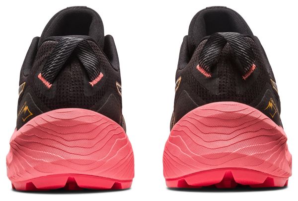 Chaussures de Trail Running Asics Gel Trabuco 11 GTX Noir Rose Femme