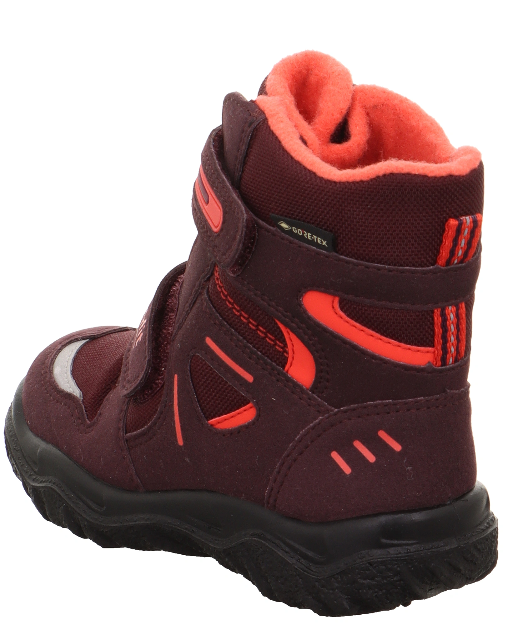 Klett-Stiefel HUSKY in rot/hellrot