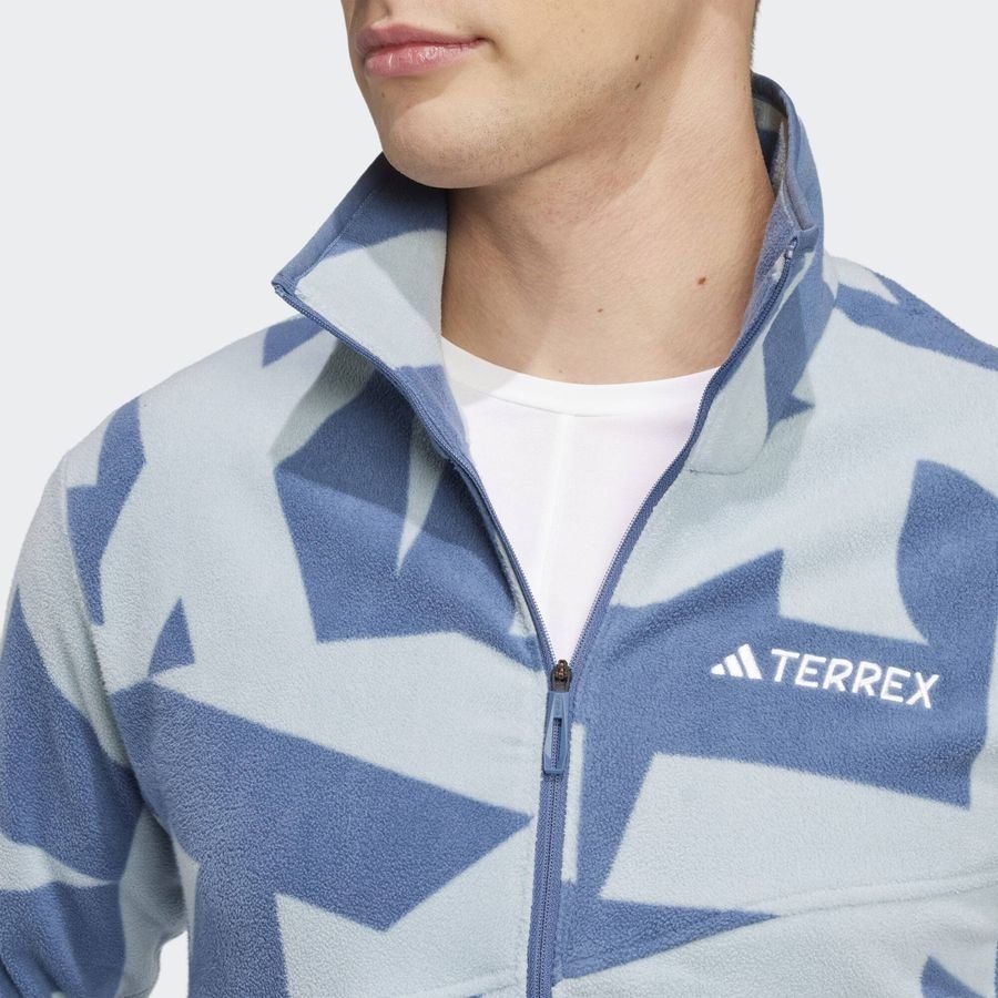 Adidas Veste molleton entièrement zippée imprimée Terrex Multi