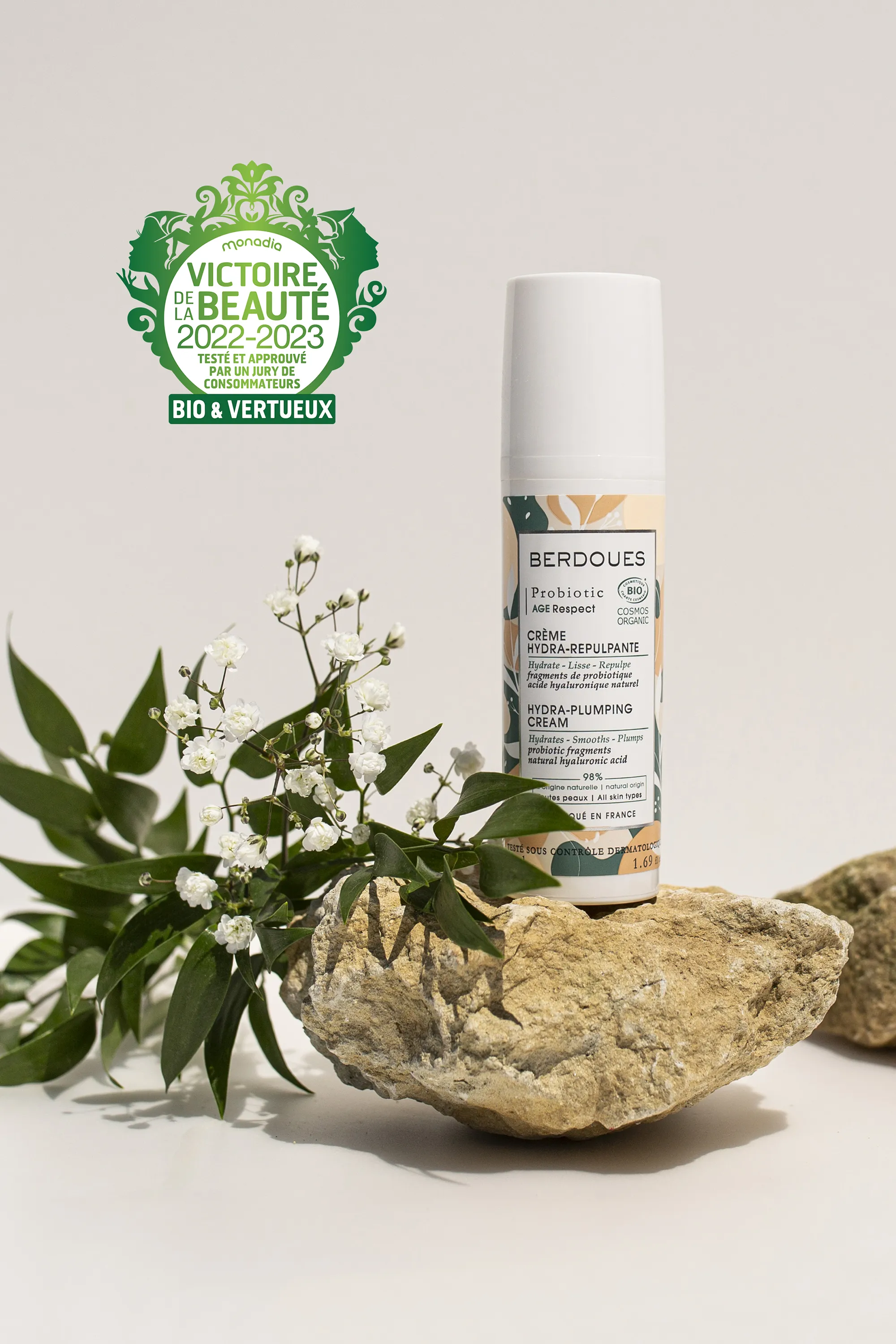 Berdoues Crème hydra-repulpante Probiotic-50 ml