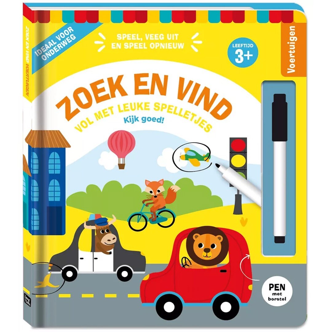 Image books spelletjesboek zoek en vind - voertuigen