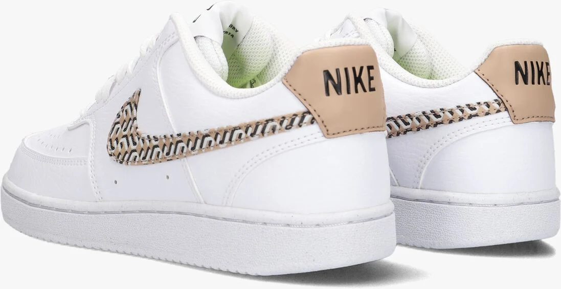 NIKE witte nike lage sneakers court vision low wmns