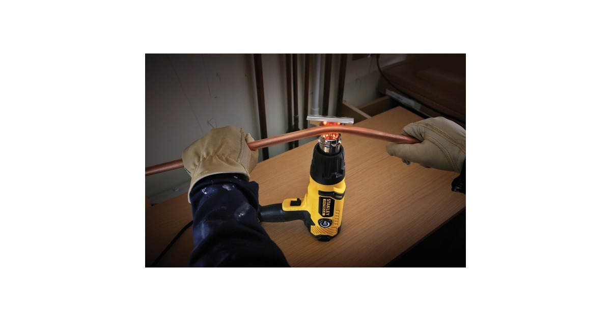 StanleyFATMAX 2000W heteluchtpistool met kitdoos  (Geel/zwart)