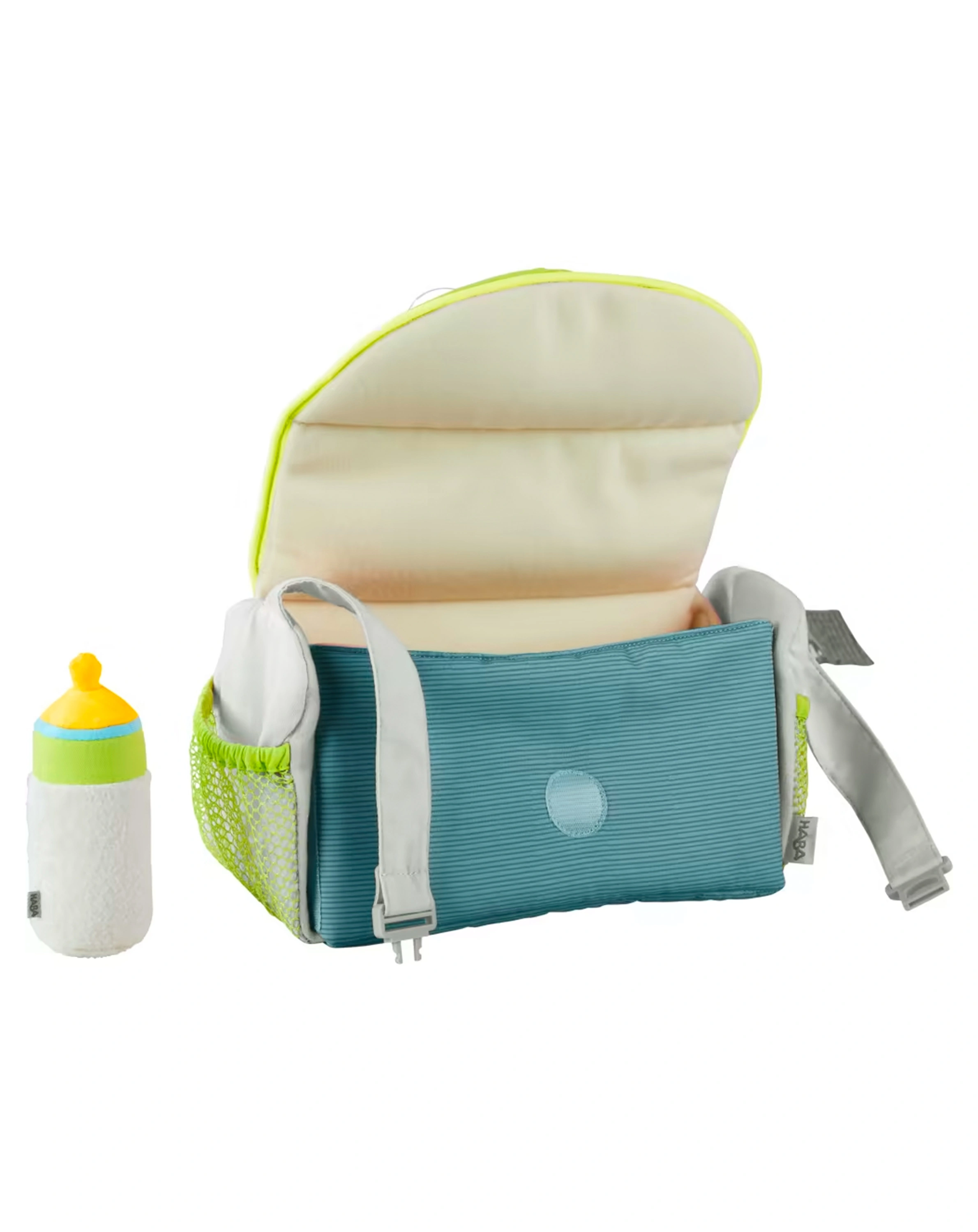 Puppen-Wickeltasche SOMMERWIESE 4-teilig