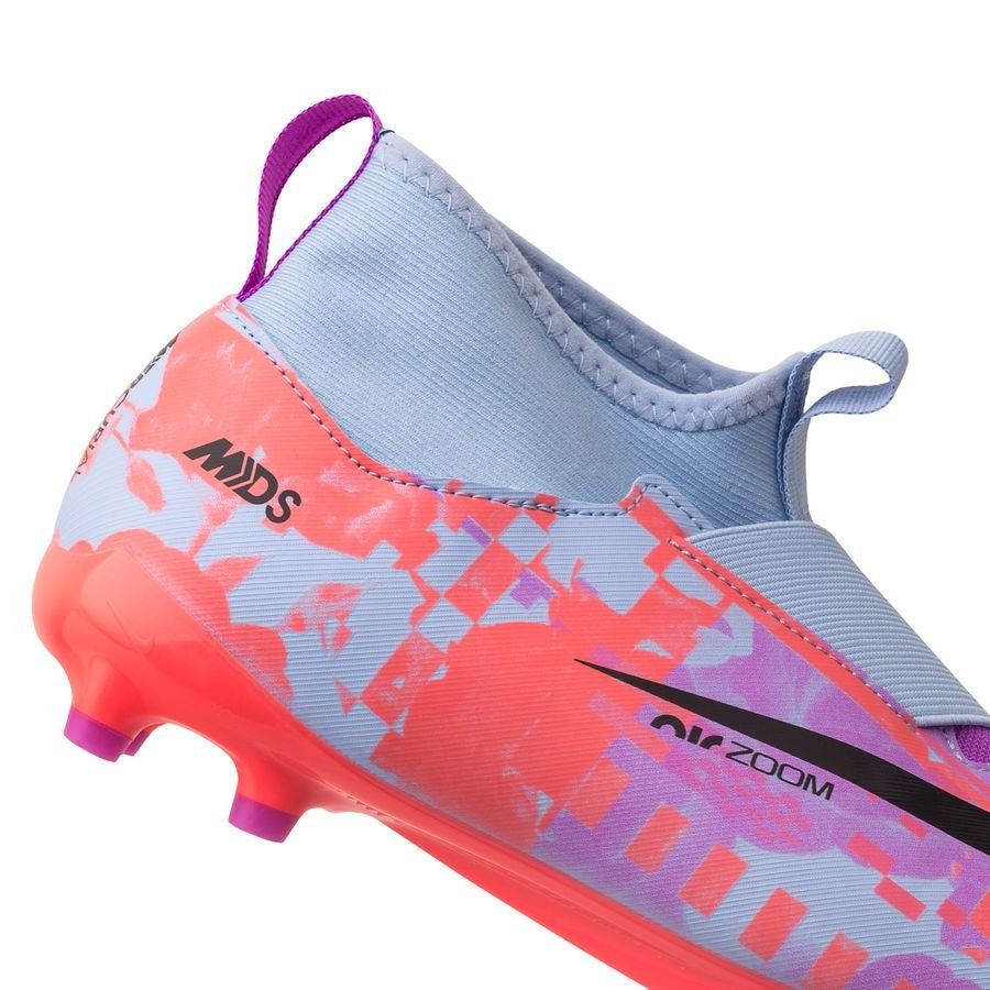 Nike Air Zoom Mercurial Superfly 9 Academy MG Dream Speed 6 - Bleu/Noir/Rose Enfant