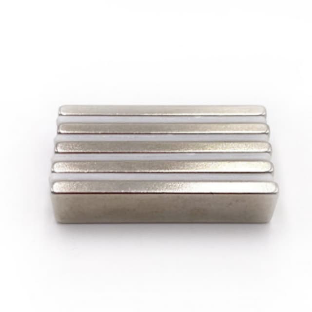 5 Stk Sølv Stærke Magnetiske Neodymium Magneter