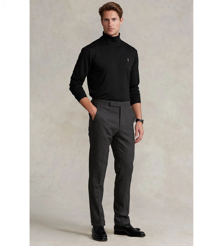Camiseta básica preta da Ralph Lauren