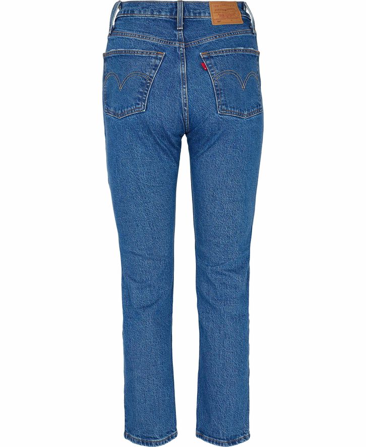 Levi's 501 CROP JAZZ POP Blå