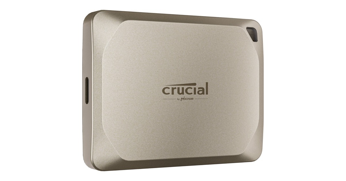 CrucialX9 Pro for Mac Portable 4 TB externe SSD  (USB-C 3.2 Gen-2 (10 Gb/s))