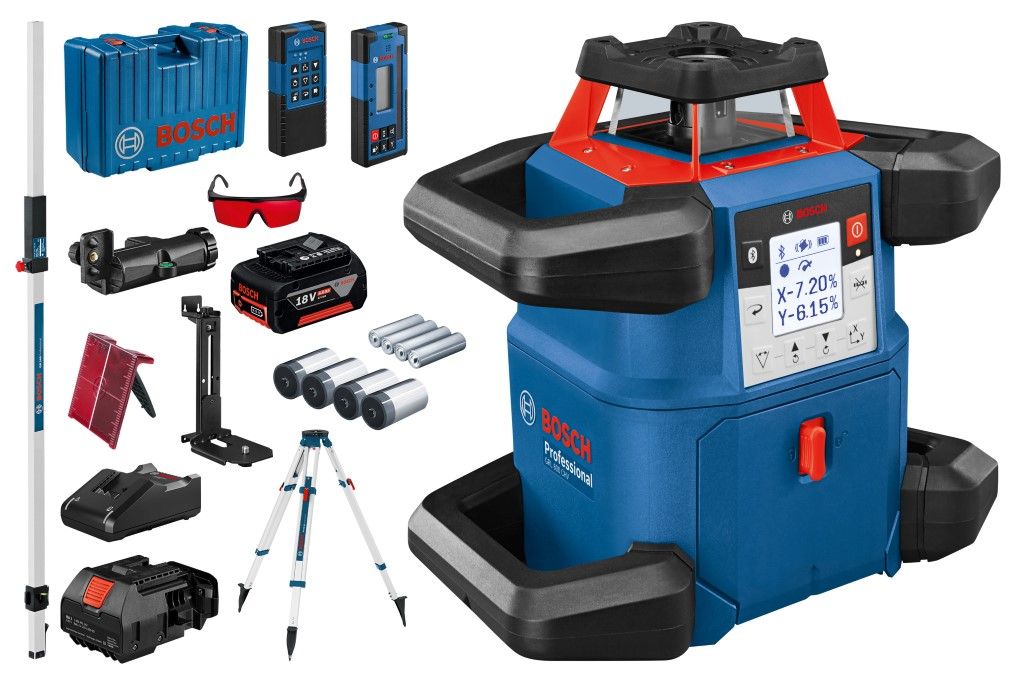 Bosch GRL 600 CHV set Rotatielaser (in Koffer) - 06159940P5